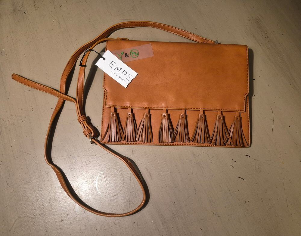 Vegan Leather Crossbody Bag